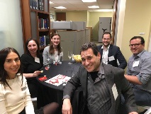 Group of people at poker table