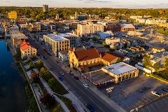 Street view of community center