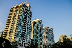 High-rise apartments in Vancouver